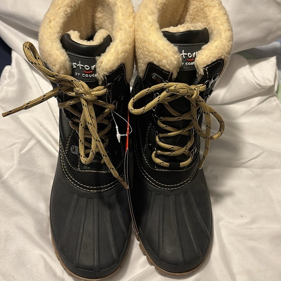 NWT COUGAR STORM winter boots. Black 8 - Picture 6 of 9